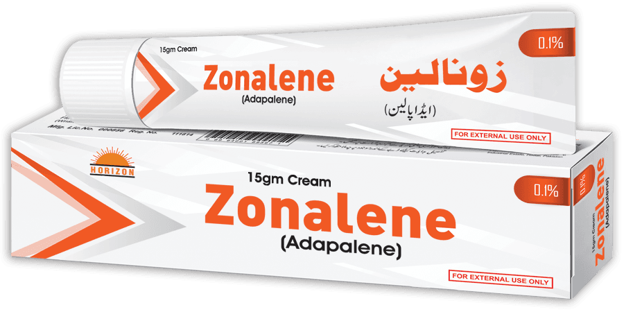 ZONALENE 0.1% CREAM — Front of Pack
